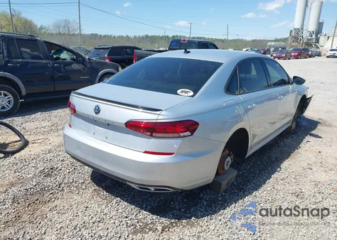 2020 Volkswagen Passat 2.0T R-Line из США, поврежденный, VIN 1VWMA7A32LC011193